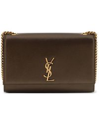 Saint Laurent - Kate Leren Schoudertas - Lyst