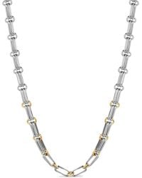 Luv Aj - Collar con cadena de dos tonos - Lyst