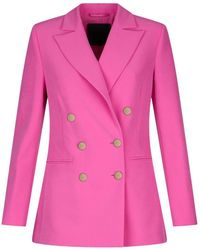 Liu Jo - Double-Breasted Blazer - Lyst