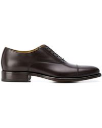 SCAROSSO - Giove Marrone Oxford Shoes - Lyst