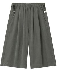 Izzue - Elasticated Heart-Charm Shorts - Lyst