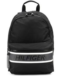 Tommy Hilfiger Rucksack mit Logo - Schwarz