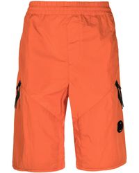 C.P. Company - Multi-Pocket Bermuda Shorts - Lyst