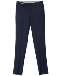 Corneliani - Pressed-Crease Tailored Trousers - Lyst