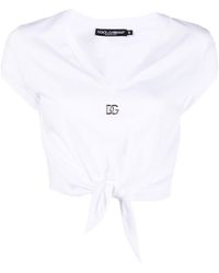 Dolce & Gabbana - タイウエスト Tシャツ - Lyst