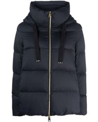 Herno - Funnel-neck Padded Puffer Jacket - Lyst