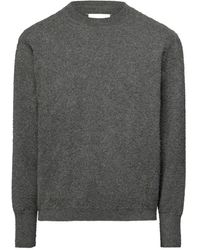 Maison Margiela - Rundhals-Pullover Mit Ziernaht - Lyst