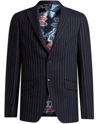 Etro - Striped Wool-Blend Suit - Lyst