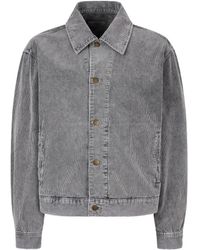 Studio Tomboy X - Corduroy Button-Fastening Shirt Jacket - Lyst