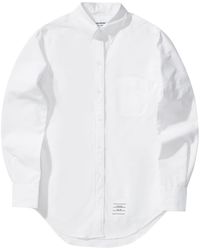 Thom Browne - Long-sleeve Button-fastening Shirt - Lyst
