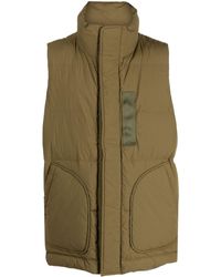 White Mountaineering - High-neck Padded Gilet - Lyst