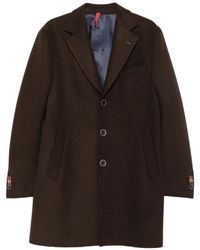 Manuel Ritz - Slim-Fit Notched-Lapel Coat - Lyst