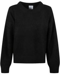 Allude - Pull À Encolure Ronde - Lyst