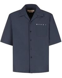 Marni - Short-Sleeve Button-Up Shirt - Lyst