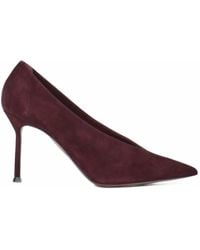 Aquazzura - Voltaire Pointed-Toe Suede Heeled Pumps - Lyst