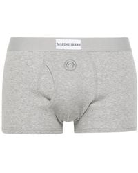 Marine Serre - Crescent Moon-Embroidered Boxers - Lyst