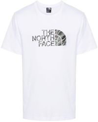 The North Face - Logo-print Cotton T-shirt - Lyst