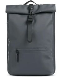 Rains - Roll-Top Carabiner-Clip Backpack - Lyst