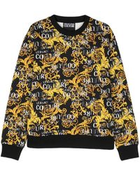 Versace - Sudadera con motivo Barocco - Lyst