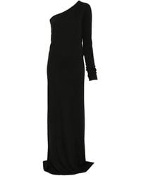 Rick Owens - One-Shoulder Floor-Length Maxi Dress - Lyst