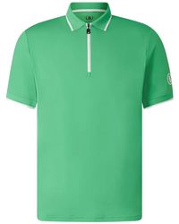 Bogner - Cody Zip-Up Polo-Collar Performance T-Shirt - Lyst