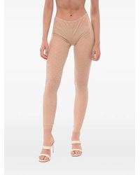 DSquared² - Monogram-Lace Tights - Lyst