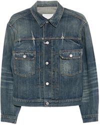 Maison Margiela - Cotton Denim Jacket - Lyst