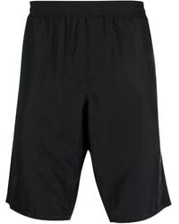 Balmain - Logo-Print Swim Shorts - Lyst