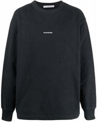 Acne Studios - Sweater Met Logoprint - Lyst