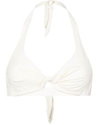 Mc2 Saint Barth - Tristan Halterneck Bikini Top - Lyst