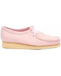 Clarks - Wallabee Leather Loafers - Lyst