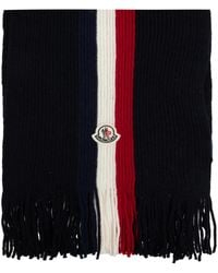 Moncler - Sjaal Met Logopatch - Lyst