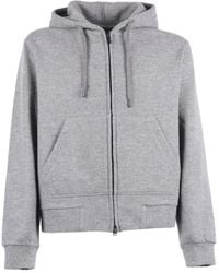 Circolo 1901 - Wool Zip-Up Hoodie - Lyst
