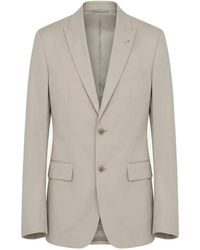 Rier - Peak-Lapel Single-Breasted Blazer - Lyst