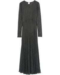 Marella - Lace Long-Sleeve Midi Dress - Lyst