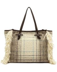 Gianni Chiarini - Marcella Geruite Shopper Met Franje - Lyst