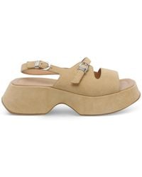 Vic Matié - Platform Buckle Sandals - Lyst