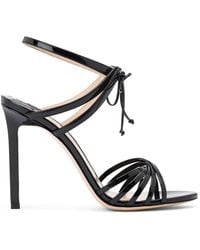 Tom Ford - Glossy Sandals With Crisscross - Lyst