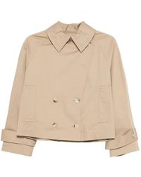 JOSEPH - Zago Double-Breasted Coat - Lyst