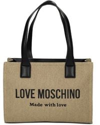 Love Moschino - Logo-Lettering Tote Bag - Lyst