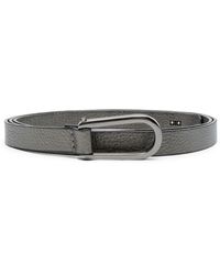 Peserico - Buckle-fastening Leather Belt - Lyst