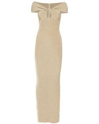 Stella McCartney - Off-Shoulder Twist Maxi Dress - Lyst