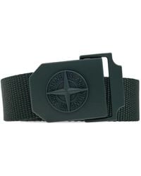 Stone Island - Cinturón con hebilla y logo Compass - Lyst