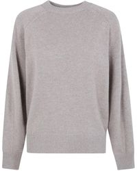 Brunello Cucinelli - Cashmere Raglan-Sleeve Sweater - Lyst