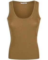 Max Mara - Ribbed-Knit Top - Lyst