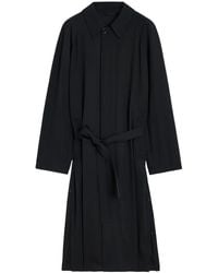 Lemaire - Manteau À Taille Ceinturée - Lyst