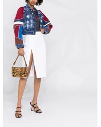 DSquared² - Falda De Talle Alto Con Detalle De Abertura - Lyst