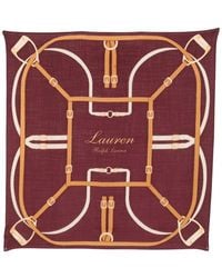 Ralph Lauren - Large Square Scarf - Lyst