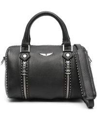 Zadig & Voltaire - ロゴ レザーハンドバッグ - Lyst