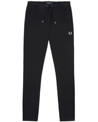 Fred Perry - Logo-Embroidered Drawstring Track Pants - Lyst
